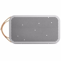 B&O PLAY（by Bang & Olufsen）BeoPlay A2 真皮腕帶便攜藍牙音箱 金屬灰