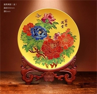 12寸流通類(lèi)富貴滿(mǎn)堂工藝擺件