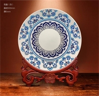12寸流通類(lèi)樂(lè)花盤(pán)工藝擺件