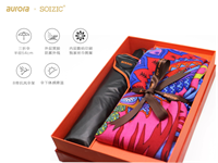aurora x soizic絲巾藝術(shù)傘套裝 王者風(fēng)范