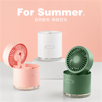 桌面噴霧補水風扇