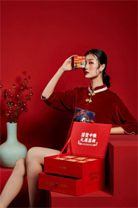 國(guó)貨當(dāng)紅·中糧糧小買創(chuàng)意雙層抽屜精裝中秋禮盒A