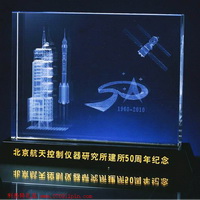 水晶紀(jì)念擺件